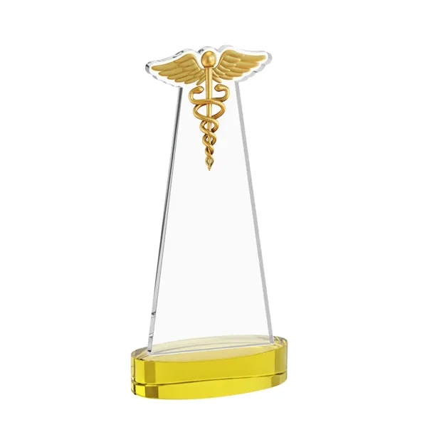 Caduceus Award on Alberton Base - Gold... from ASI 84592 St Regis Group / St Regis