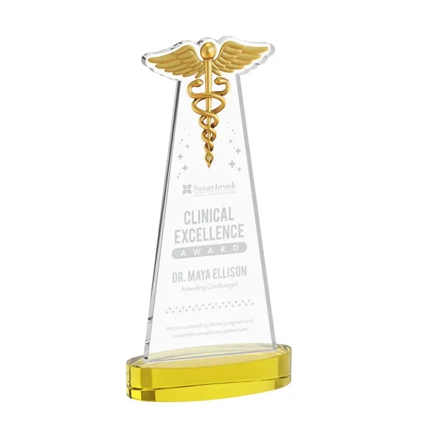 Caduceus Award on Alberton Base - Gold... from ASI 84592 St Regis Group / St Regis