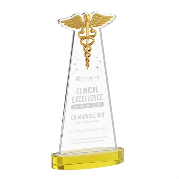 Caduceus Award on Alberton Base - Gold... from ASI 84592 St Regis Group / St Regis