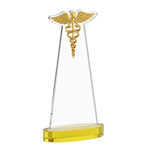 Caduceus Award on Alberton Base - Gold... from ASI 84592 St Regis Group / St Regis
