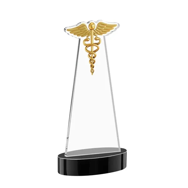 Caduceus Award on Alberton Base - Black... from ASI 84592 St Regis Group / St Regis