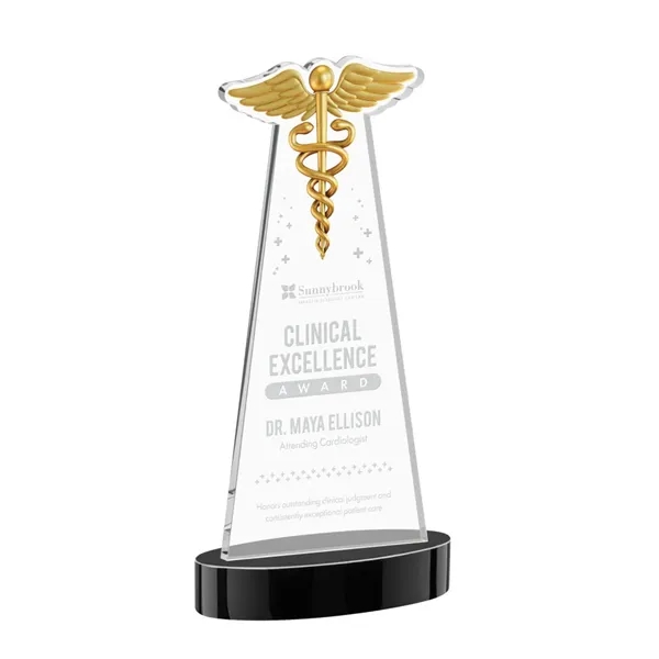 Caduceus Award on Alberton Base - Black... from ASI 84592 St Regis Group / St Regis