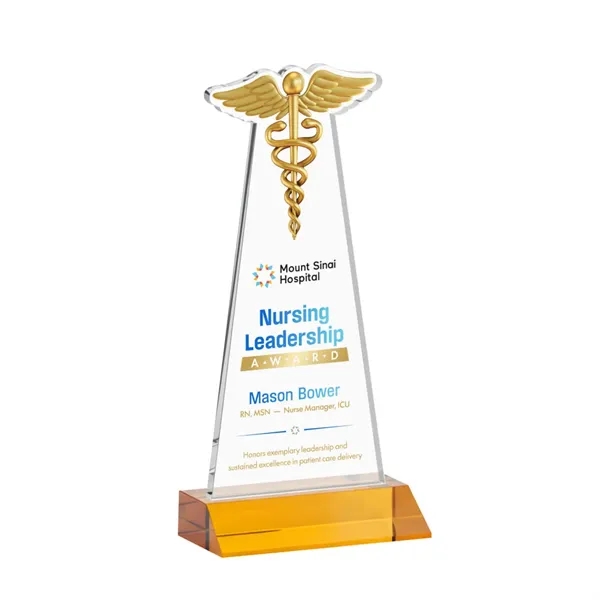 Caduceus VividPrint™ Award - Amber... from ASI 84592 St Regis Group / St Regis