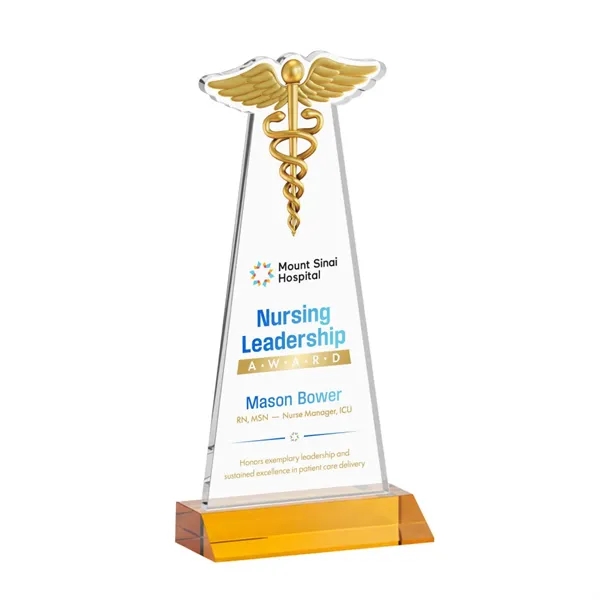 Caduceus VividPrint™ Award - Amber... from ASI 84592 St Regis Group / St Regis