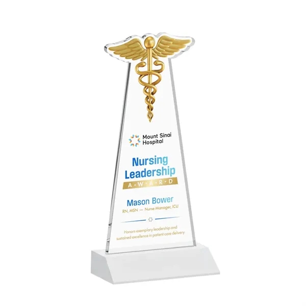 Caduceus VividPrint™ Award - White... from ASI 84592 St Regis Group / St Regis