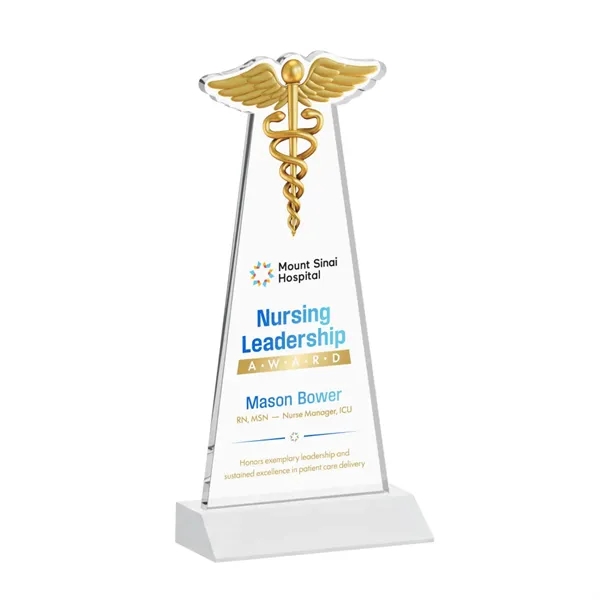 Caduceus VividPrint™ Award - White... from ASI 84592 St Regis Group / St Regis