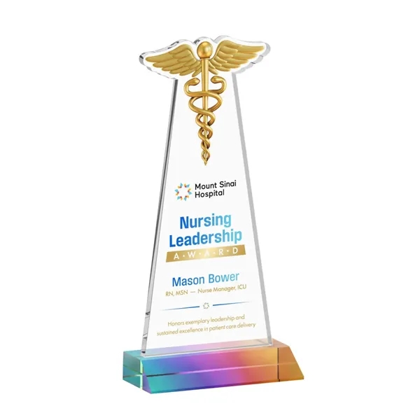 Caduceus VividPrint™ Award - Prismatic... from ASI 84592 St Regis Group / St Regis