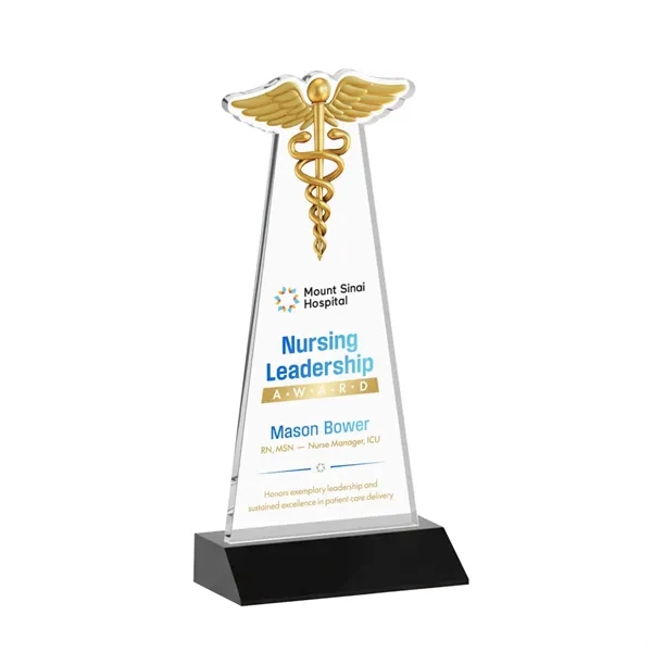 Caduceus VividPrint™ Award - Black... from ASI 84592 St Regis Group / St Regis
