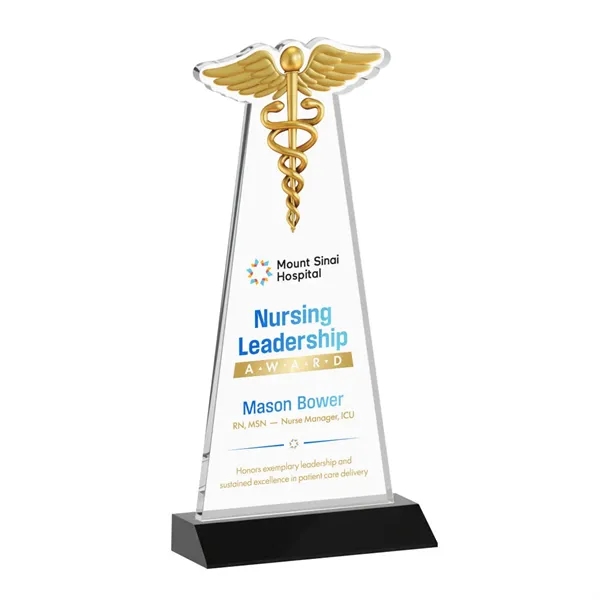 Caduceus VividPrint™ Award - Black... from ASI 84592 St Regis Group / St Regis