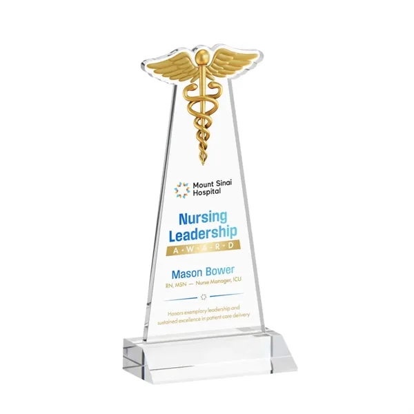 Caduceus VividPrint™ Award - Clear... from ASI 84592 St Regis Group / St Regis