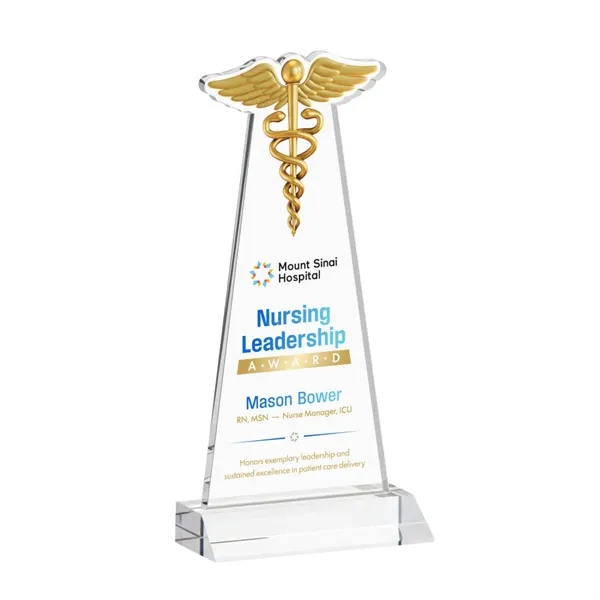 Caduceus VividPrint™ Award - Clear... from ASI 84592 St Regis Group / St Regis