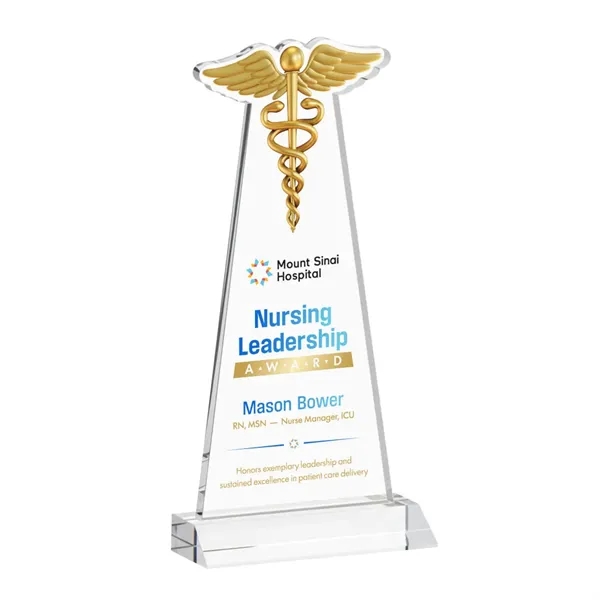 Caduceus VividPrint™ Award - Clear... from ASI 84592 St Regis Group / St Regis