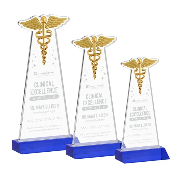Caduceus Award - Blue... from ASI 84592 St Regis Group / St Regis