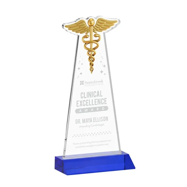 Caduceus Award - Blue... from ASI 84592 St Regis Group / St Regis