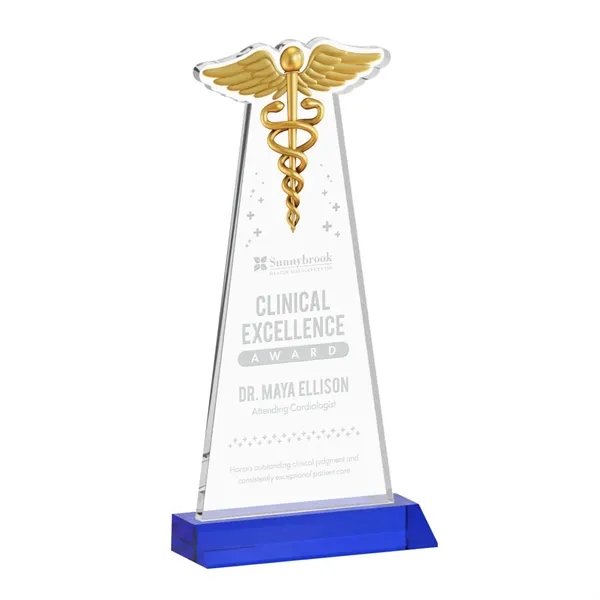 Caduceus Award - Blue... from ASI 84592 St Regis Group / St Regis