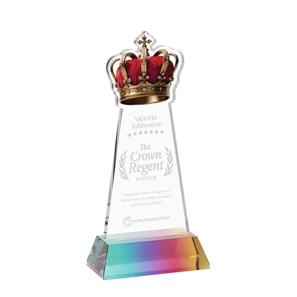 Item #AWS4406-M Crown Award on Hartford Base - Prismatic