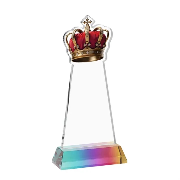 Item #AWS4406-M Crown Award on Hartford Base - Prismatic