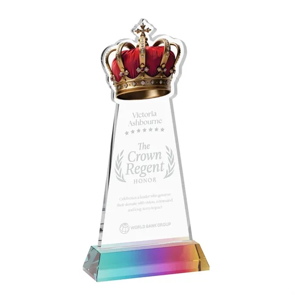 Item #AWS4406-M Crown Award on Hartford Base - Prismatic