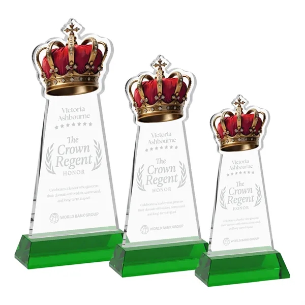 Item #AWS4406-G Crown Award on Hartford Base - Green