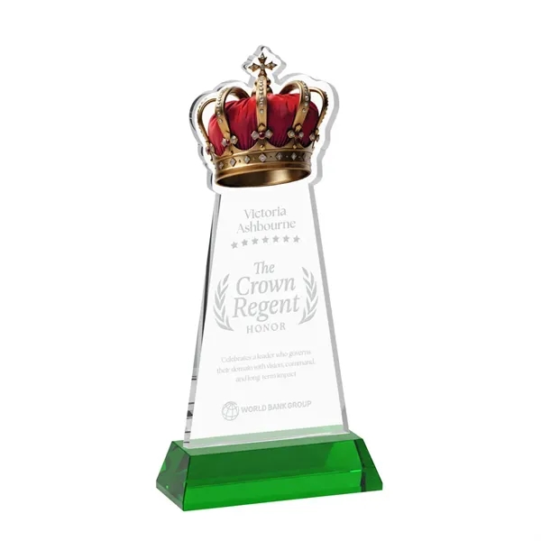 Item #AWS4406-G Crown Award on Hartford Base - Green