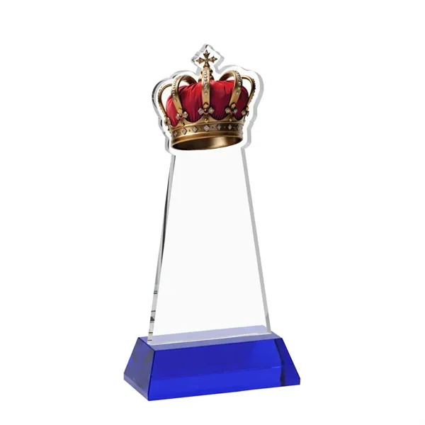 Item #AWS4406-L Crown Award on Hartford Base - Blue