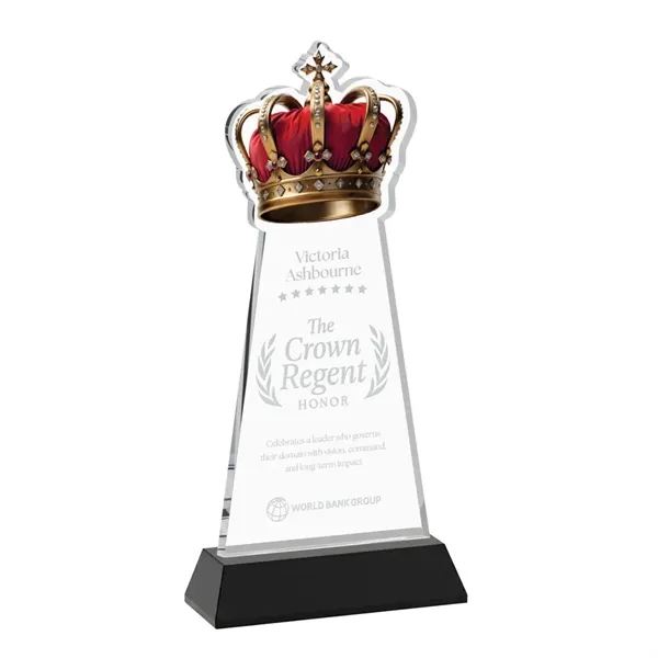 Item #AWS4406-K Crown Award on Hartford Base - Black