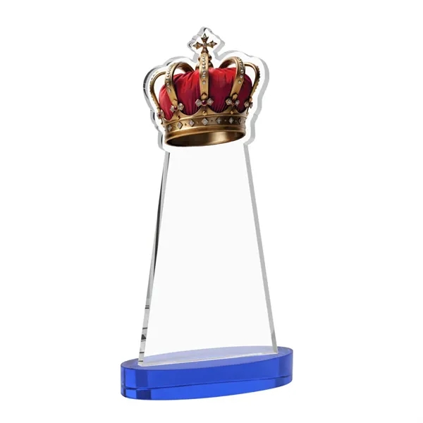 Item #AWV4405-L Crown VividPrint™ Award on Alberton Base - Blue