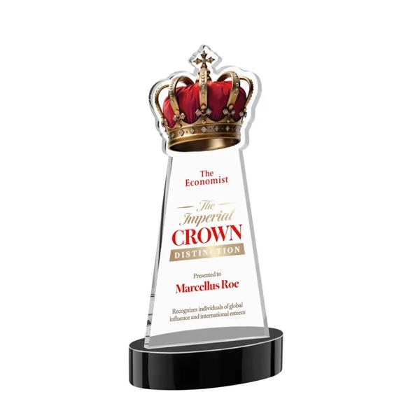 Item #AWV4405-K Crown VividPrint™ Award on Alberton Base - Black