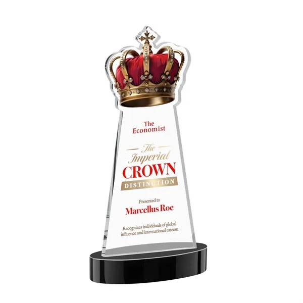 Item #AWV4405-K Crown VividPrint™ Award on Alberton Base - Black