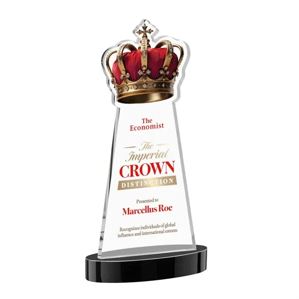 Item #AWV4405-K Crown VividPrint™ Award on Alberton Base - Black