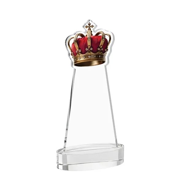 Item #AWARD AWV4405 Crown VividPrint™ Award on Alberton Base - Clear