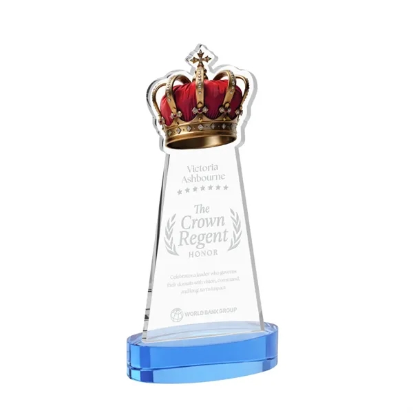 Item #AWS4405-S Crown Award on Alberton Base - Sky Blue