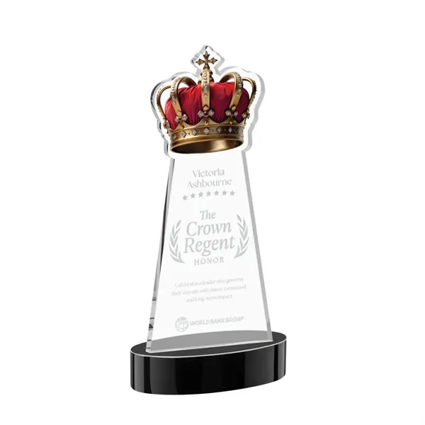 Item #AWS4405-K Crown Award on Alberton Base - Black