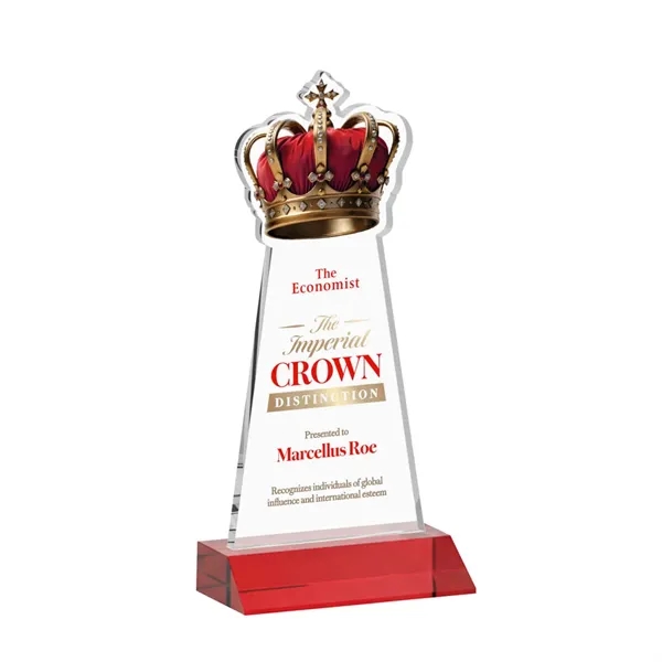 Item #AWARD AWV440-R Crown VividPrint™ Award - Red