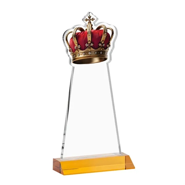 Item #AWARD AWV440-A Crown VividPrint™ Award - Amber