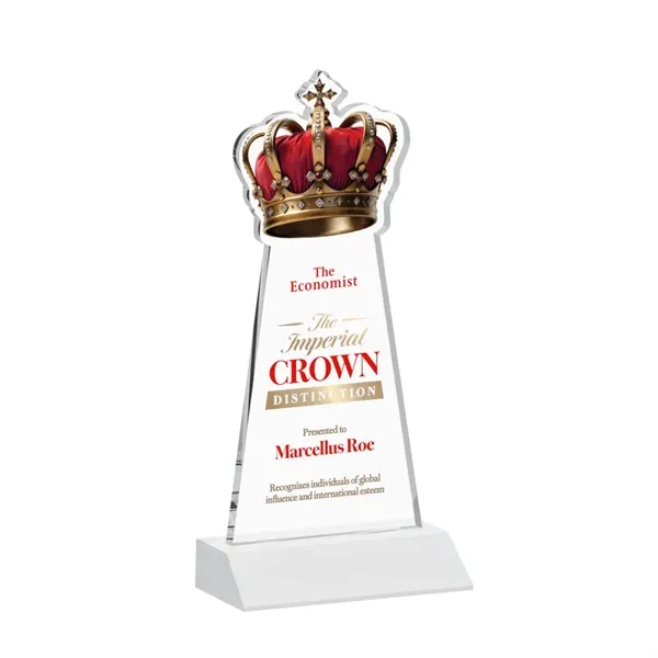 Item #AWARD AWV440-W Crown VividPrint™ Award - White