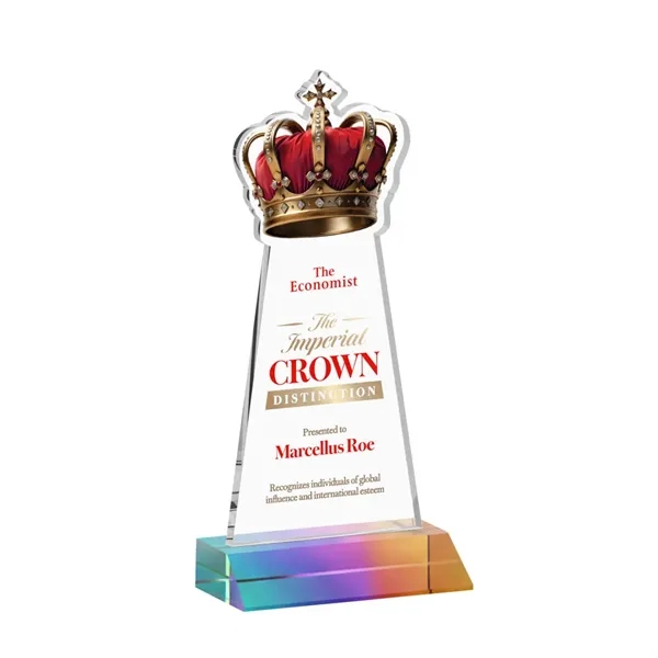 Item #AWARD AWV440-M Crown VividPrint™ Award - Prismatic