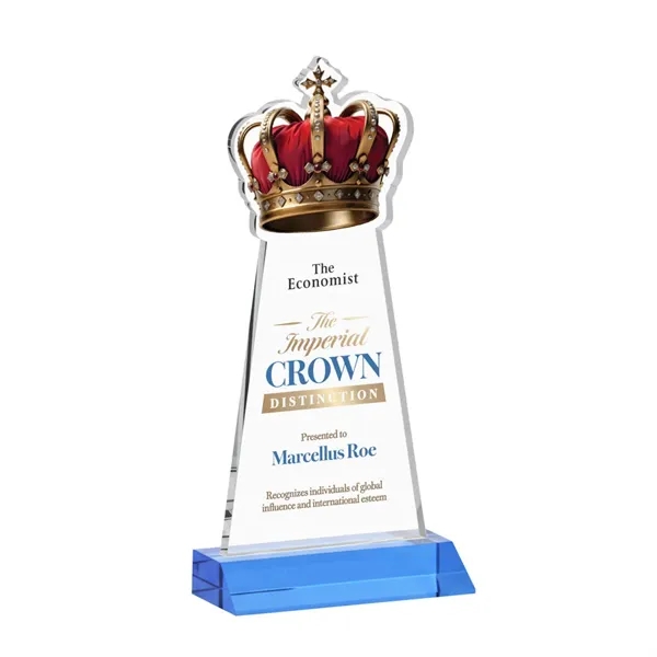 Item #AWARD AWV440-S Crown VividPrint™ Award - Sky Blue