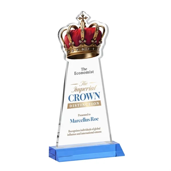 Item #AWARD AWV440-S Crown VividPrint™ Award - Sky Blue