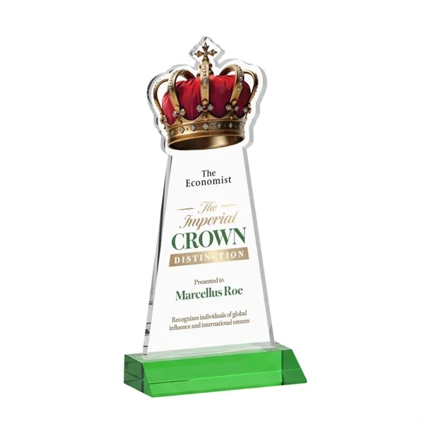 Item #AWARD AWV440-G Crown VividPrint™ Award - Green