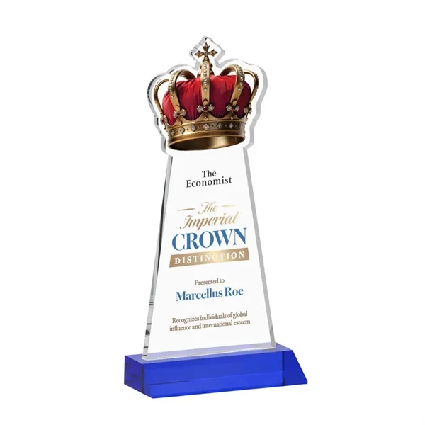 Item #AWARD AWV440-L Crown VividPrint™ Award - Blue