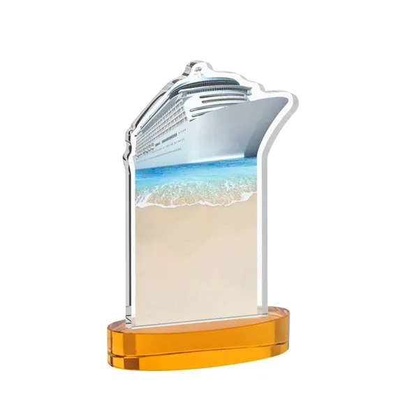 Voyager VividPrint™ Award on Alberton Base - Amber... from ASI 84592 St Regis Group / St Regis