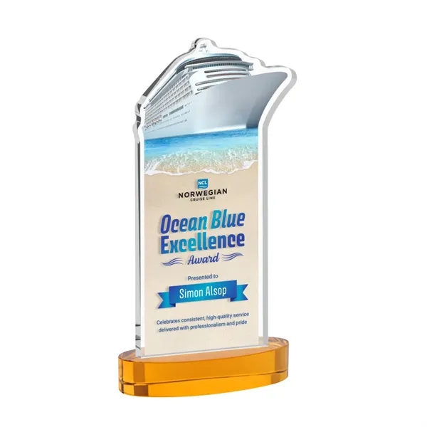 Voyager VividPrint™ Award on Alberton Base - Amber... from ASI 84592 St Regis Group / St Regis