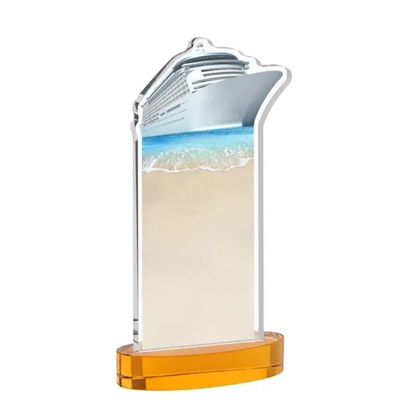 Voyager VividPrint™ Award on Alberton Base - Amber... from ASI 84592 St Regis Group / St Regis