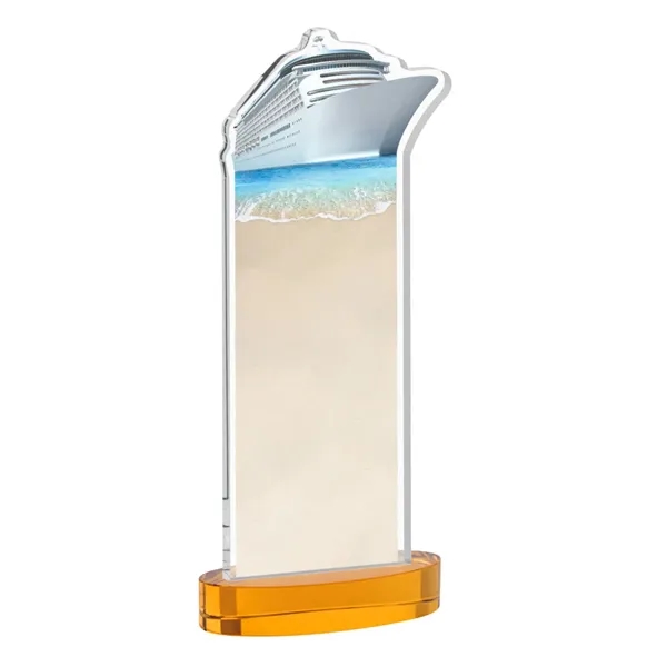 Voyager VividPrint™ Award on Alberton Base - Amber... from ASI 84592 St Regis Group / St Regis