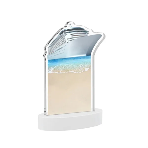 Voyager VividPrint™ Award on Alberton Base - White... from ASI 84592 St Regis Group / St Regis