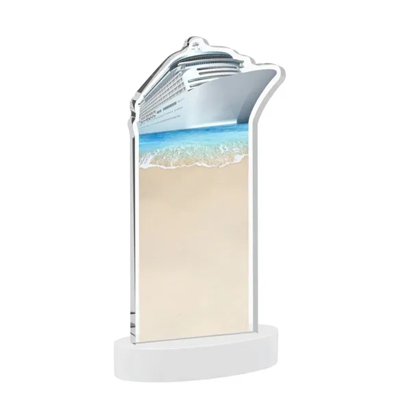 Voyager VividPrint™ Award on Alberton Base - White... from ASI 84592 St Regis Group / St Regis