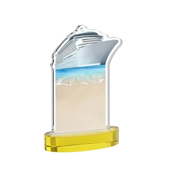 Voyager VividPrint™ Award on Alberton Base - Gold... from ASI 84592 St Regis Group / St Regis