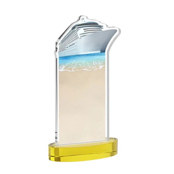 Voyager VividPrint™ Award on Alberton Base - Gold... from ASI 84592 St Regis Group / St Regis