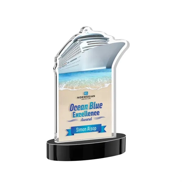 Voyager VividPrint™ Award on Alberton Base - Black... from ASI 84592 St Regis Group / St Regis